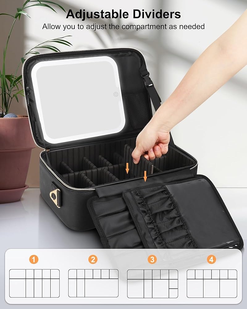 LED Makeup Case