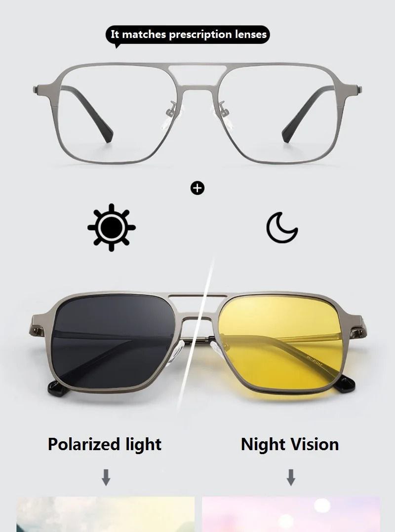 3-in-1 Clip-On Glasses99